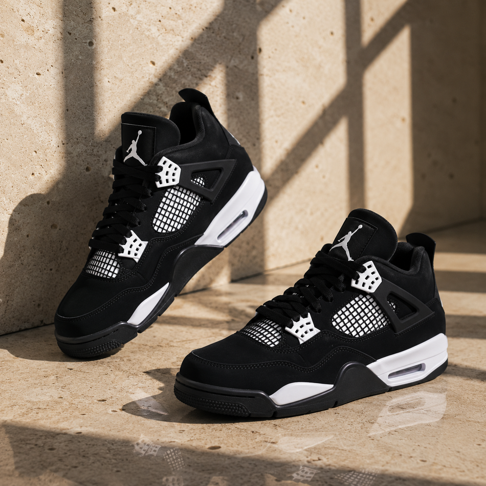 Air Jordan 4 Retro (Black)